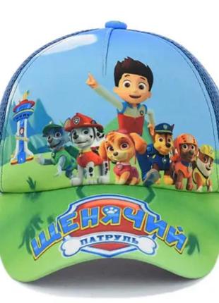 Кепка щенячий патруль