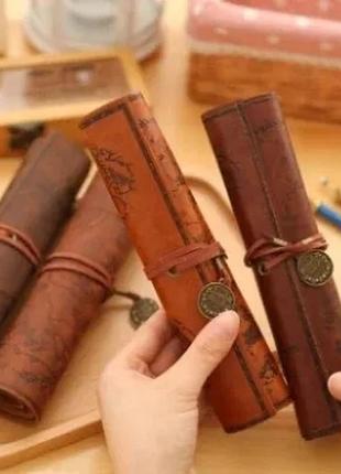 Органайзер для инструментов, пенал из кожзама