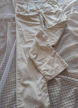 Стильні легкі бежеві штани vero moda