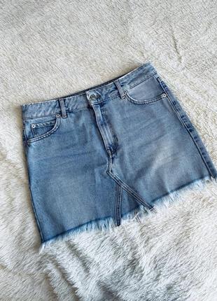 Джинсовая юбка от mango 2
