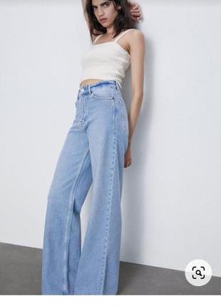 Новые zara wide leg2 фото