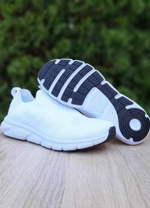 Кроссовки classic тапки мокасины белые (не бренд)