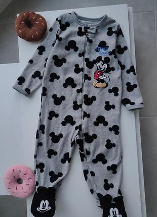 ⚽ флісовий чоловічок міккі маус на 9-12 міс