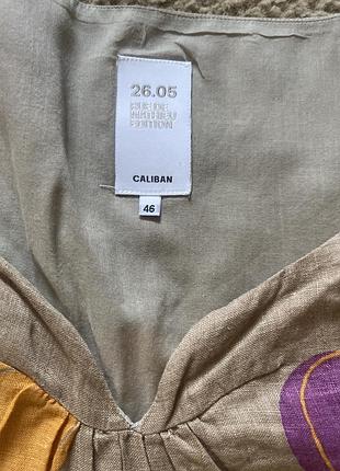 Платье лен италия 2