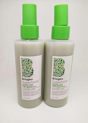 Увлажняющий несмываемый кондиционер briogeo superfoods avocado + kiwi moisture leave-in conditioner