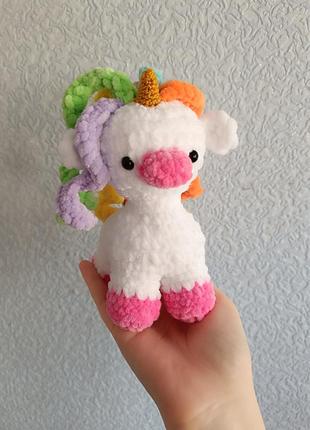 Плюшевая игрушка единорог