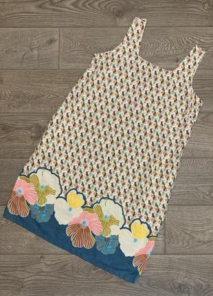 Лляна сукня міді next р. 16/44/2xl