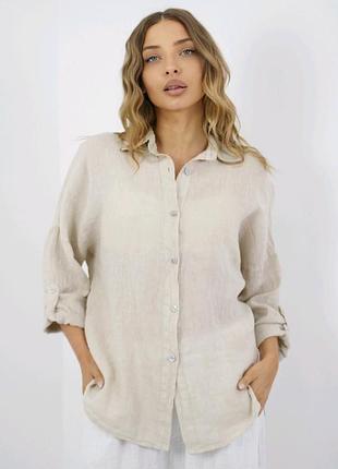 Льняная рубашка