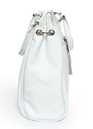 Кожаная женская сумка через плечо alex rai сумка большая белая класическая сумка повседневная качественная5 фото