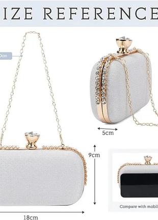 Стильний вечірній клатч