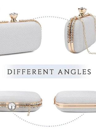 Стильний вечірній клатч