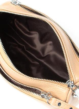 Стильная женская сумка бежева клатч кожаный alex rai городской клатч через плечо модная сумка женская6 фото