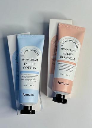 Farmstay eau de perfume hand cream парфумований крем для рук, 100 мл