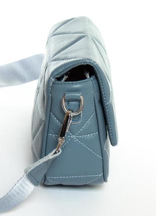 Молодіжні міні сумка-клатч колір синій alex rai шкіряна повсякденна сумка через плече сумка-клатч2 фото