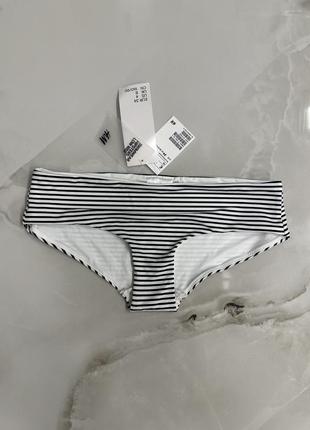 Плавки в полоску, низ купальника, купальник h&m