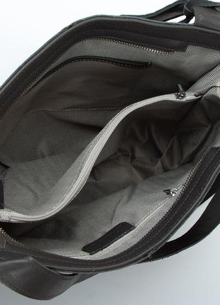 Жіноча велика шкіряна сумка alex rai сумка світло-зелена жіноча сумочка через плече з довгою ручкою5 фото