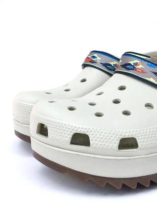 Шлепанцы crocs classic hiker clog