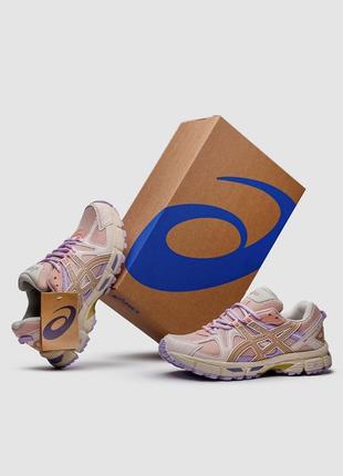 ASICS Roadhawk FF 2 White 1012A123-022/violet для женщин высокое качество удобны в носке легкие и комфортные