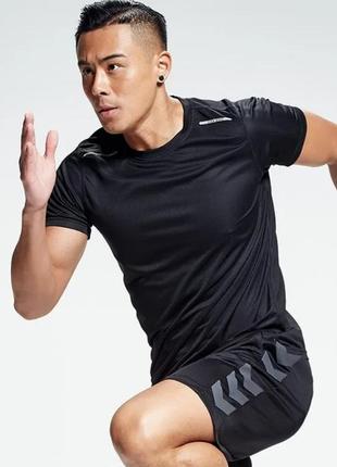 Футболка мужская спортивная, легкая футболка, футболка синтетическая мужская, футболка для тренировок, футболка для бега, футболка для спорта