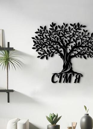 Декор для комнаты, интерьерная картина на стену "семецкое дерево", минималистичный стиль 20x23 см