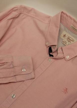 Penguin heritage slim fit сорочка з цупкої бавовни