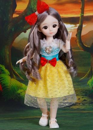 3) кукла -лялька реборн bjd движущиеся суставы 30 см. 1/6 3 d глаза