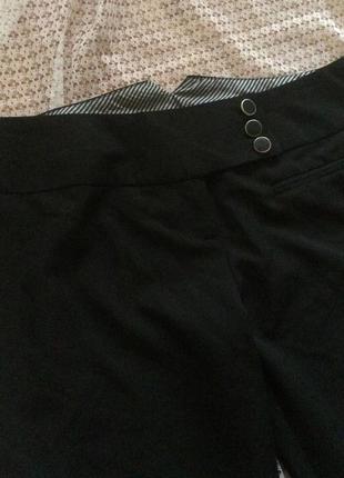 Базовые легкие черные брюки select3 фото