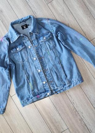 Джинсова куртка boohoo