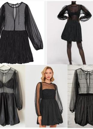 Плаття сукня балон тюльпан zara
