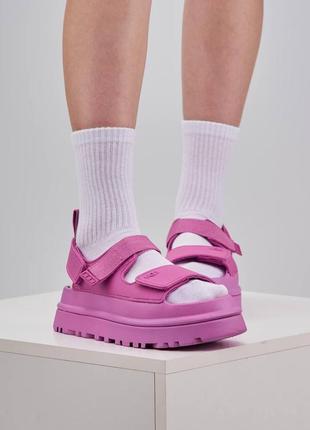 Женские босоножки ugg fuchsia