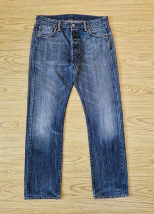 Джинсы мужские levi's 501 w34 l32 (levis/левайс) original