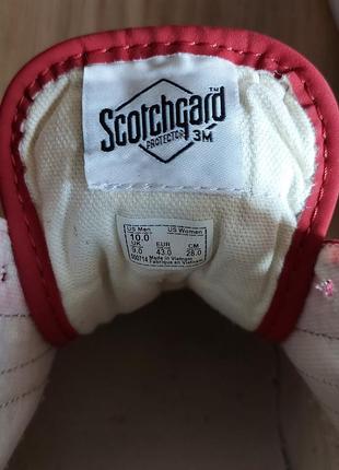 Мужские кеды vans 43 размер, 28 см, us10 - scotchgard protector