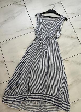 Італійський легкий жіночий сарафан seven style m-l-xl 12-16 (48-50-52)
