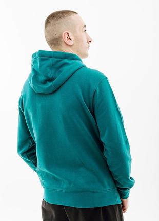 Чоловіче худі nike m club hoodie po bb зелене l (7dbv2654-381 l)5 фото