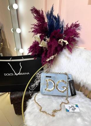 Сумка dolce & gabbana jeans світла