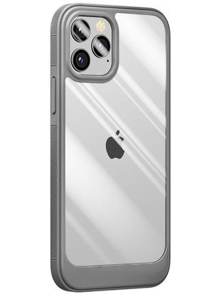 Чохол tpu+pc pulse для apple iphone 15 pro (6.1"), grey