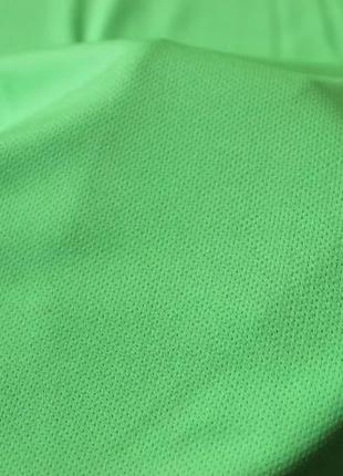 Функциональная беговая быстросохнущая футболка crivit салатовая зеленая
