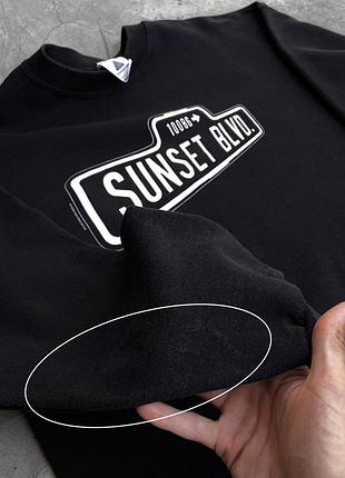 1992 sunset boulevard vintage black sweatshirt 8