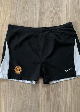 Мужские спортивные футбольные шорты nike manchester united 2004