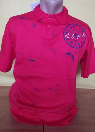 Нова літня поло футболка чоловіча короткий рукав турція