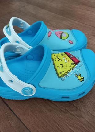 Босоножки кроксы crocs preto 8-9c