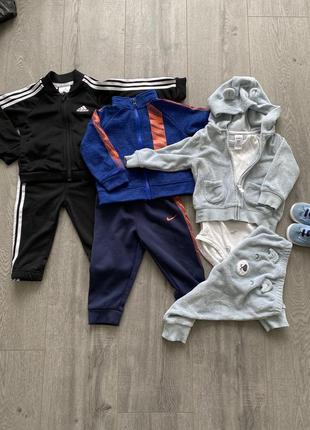 Костюми 6-9міс adidas, nike, carters