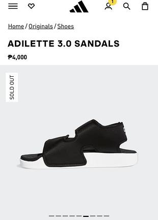 Оригінал! сандалі адідас adidas sennheiser adilette sandal 3.0
