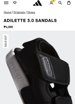 Сандалі адідас adidas adilette sandal4 фото