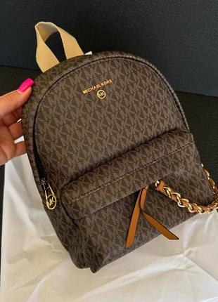 Рюкзак женский кожаный в стиле michael kors / рюкзак женский кожаный в стиле michael kors