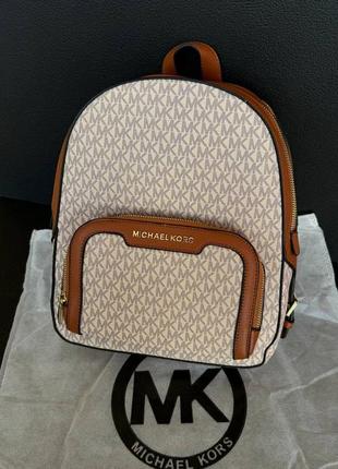 Рюкзак женский кожаный в стиле michael kors / рюкзак женский кожаный в стиле michael kors