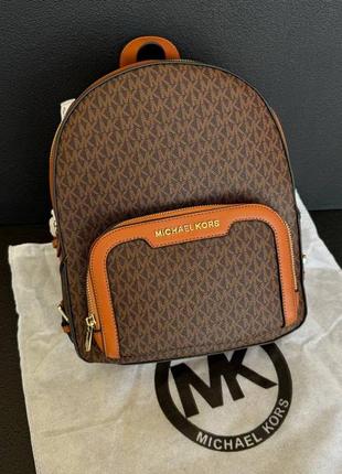 Рюкзак женский кожаный в стиле michael kors / рюкзак женский кожаный в стиле michael kors