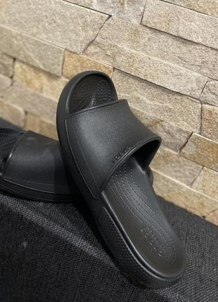Чорні шльопанці крокси crocs оригінал 37 розмір