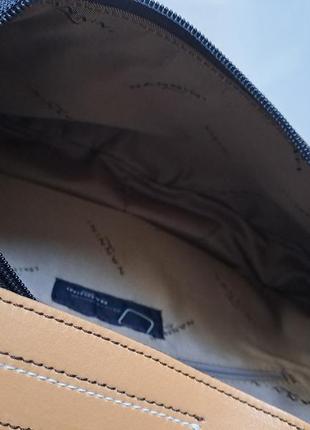 Фирменная кожаная сумка багет nannini7 фото