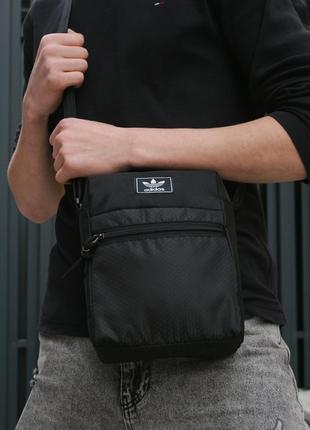 Барсетка adidas чорна сумка адідас чоловіча1 фото